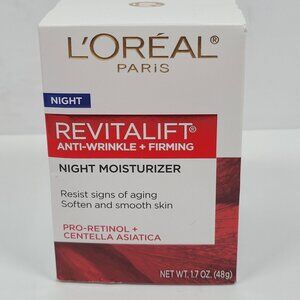 LOreal Paris Revitalift Anti-Wrinkle + Firming Night Moisturizer 1.7 Oz NIB
